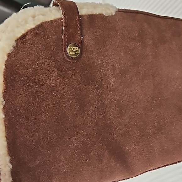Ugg brown suede knee high boots size 7 - Picture 2 of 4
